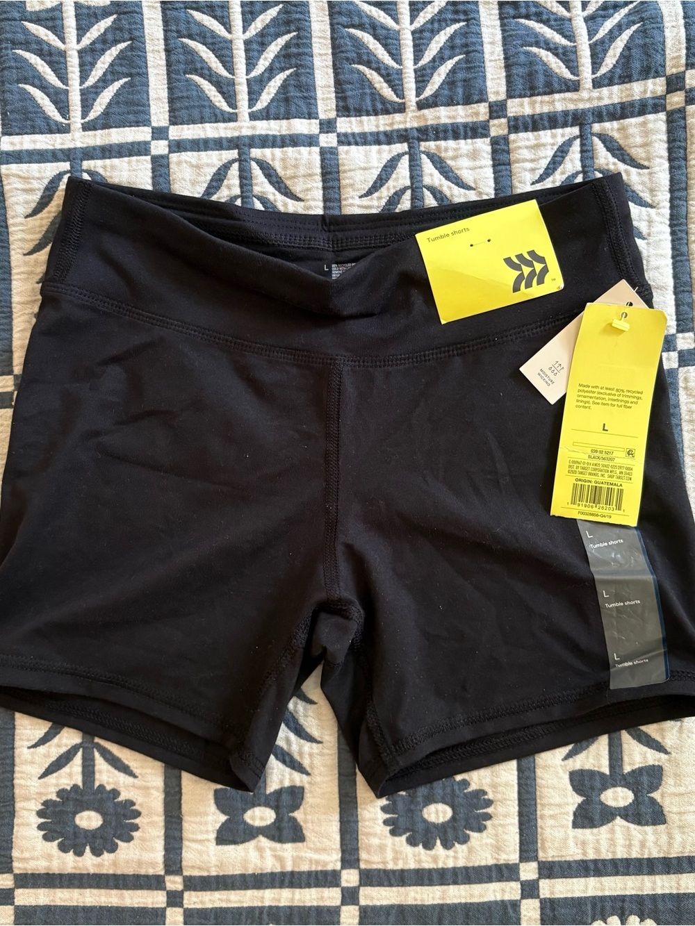 NWT All In Motion Tumble Shorts Size L Youth